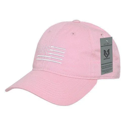 Rapid Dominance USA Flag Embroidered Patriotic Relaxed Baseball Caps Hats Unisex
