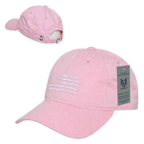Rapid Dominance USA Flag Embroidered Patriotic Relaxed Baseball Caps Hats Unisex
