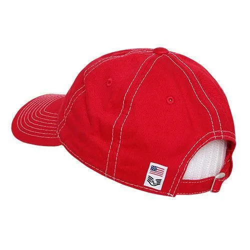 Rapid Dominance USA Flag Embroidered Patriotic Relaxed Baseball Caps Hats Unisex