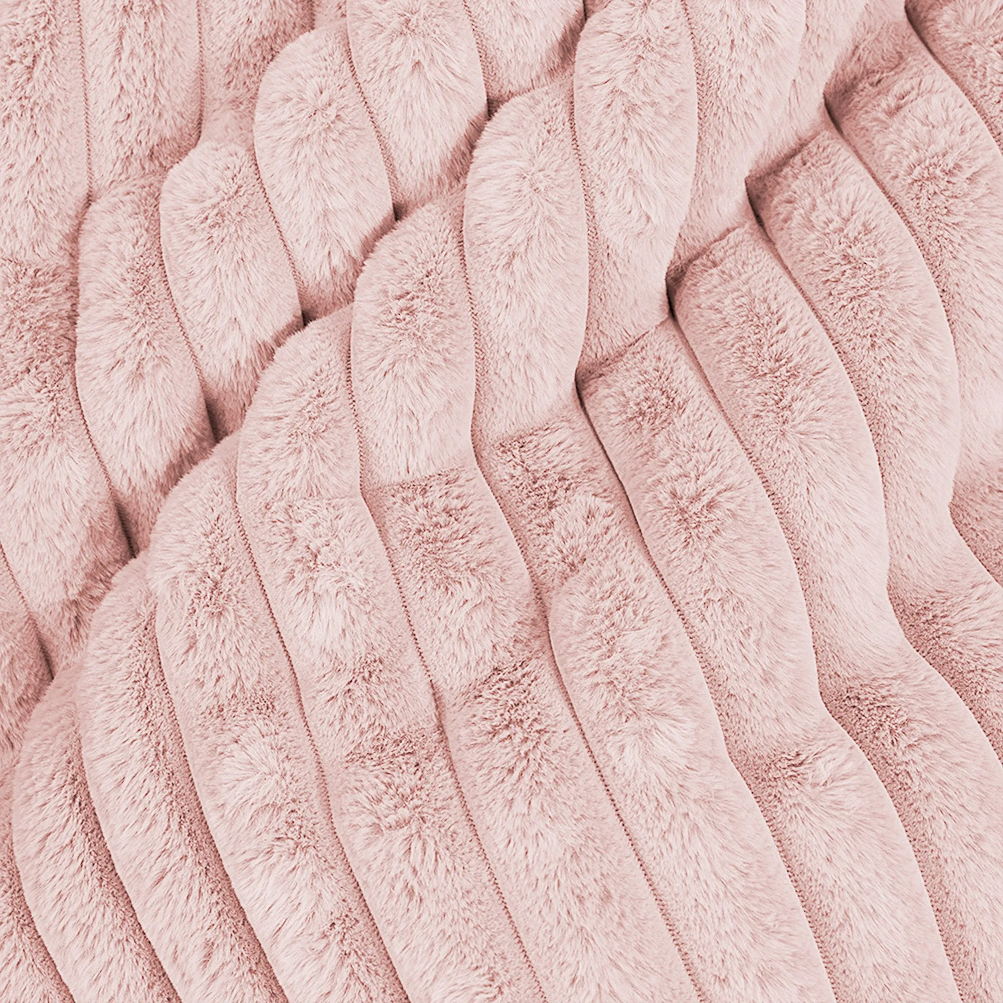 Ruben Bean Bag Sofa - Ultra Plush Cord Dusty Pink