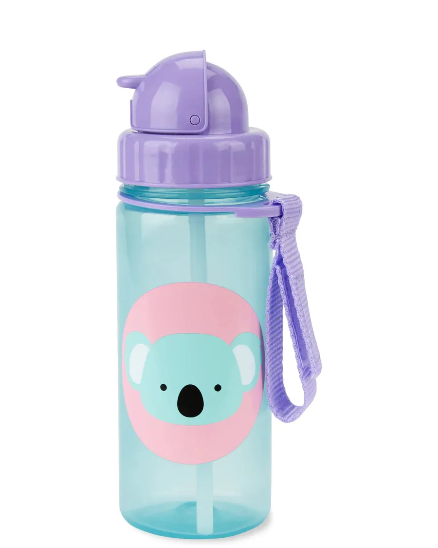 Skip Hop Drink Bottle with Straw - Koala