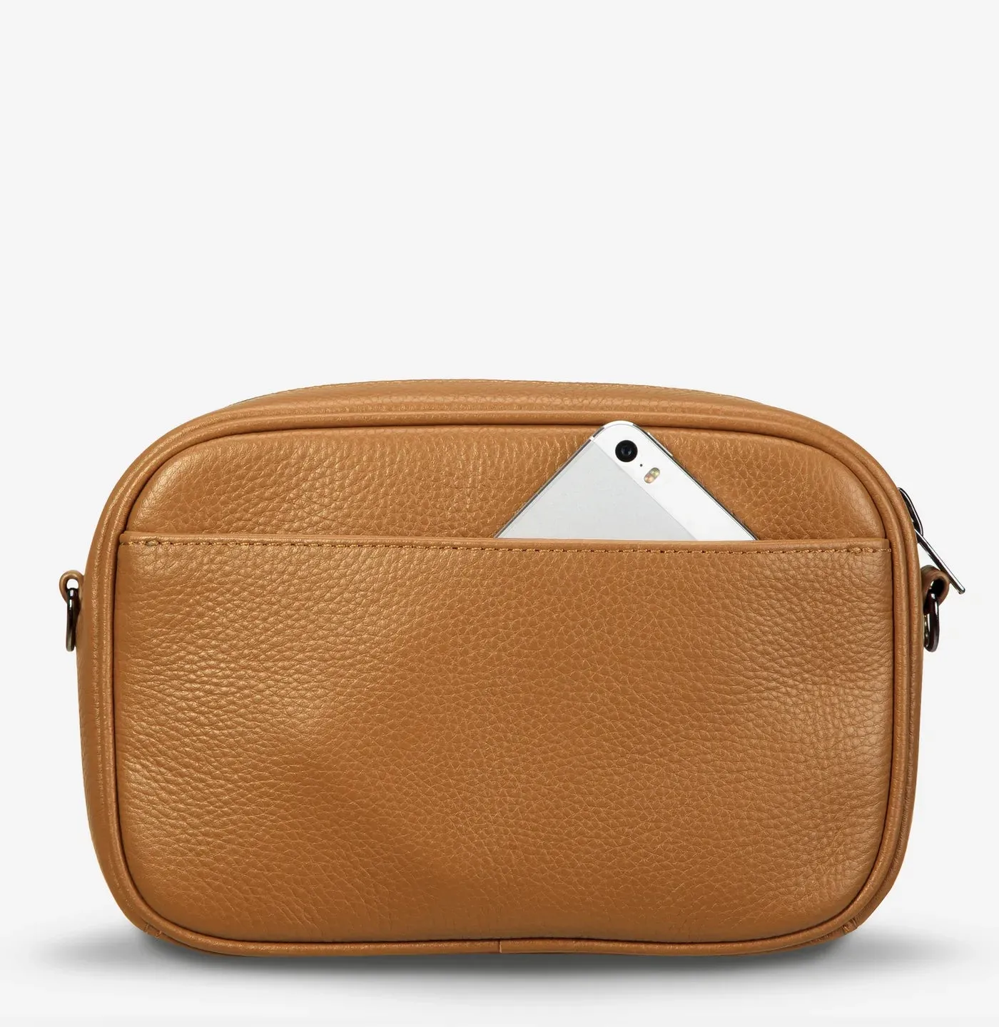 STATUS ANXIETY - PLUNDER - TAN WEBBED STRAP