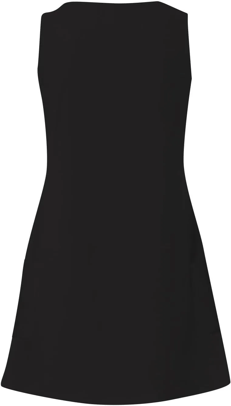 Summer Dresses for Women 2024 Loose V Neck Sleeveless Sundresses Casual Tank Dress Swimsuit Coverup with Pockets