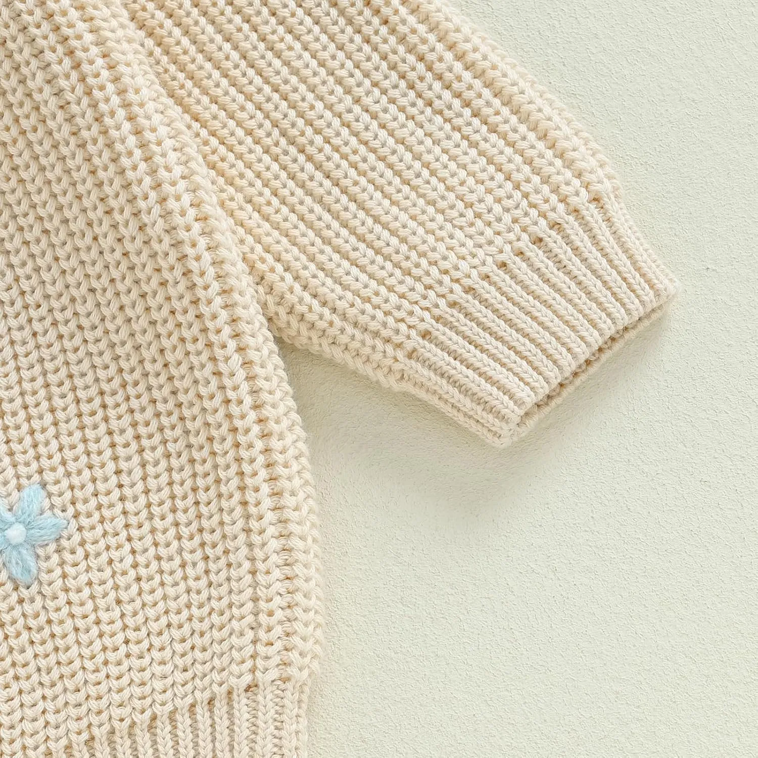 Toddler Baby Girl Boy Long Sleeve Knit Sweater Brothers Sisters Letter Embroidery Round Neck Pullover Fall Winter Tops