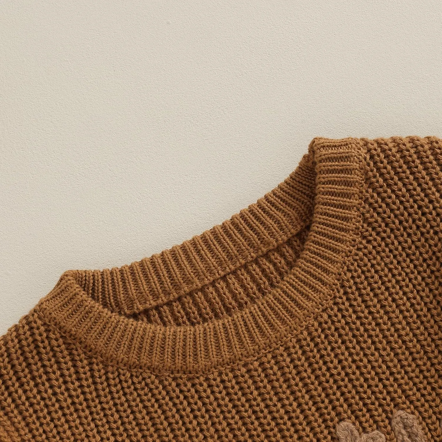 Toddler Baby Girl Boy Long Sleeve Knit Sweater Brothers Sisters Letter Embroidery Round Neck Pullover Fall Winter Tops