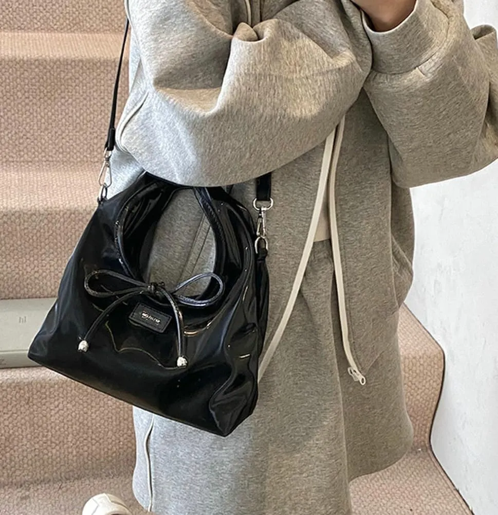 Trendy Crossbody Purse for Women Top-handle Handbags Satchel Bag PU Leather Shoulder Bag