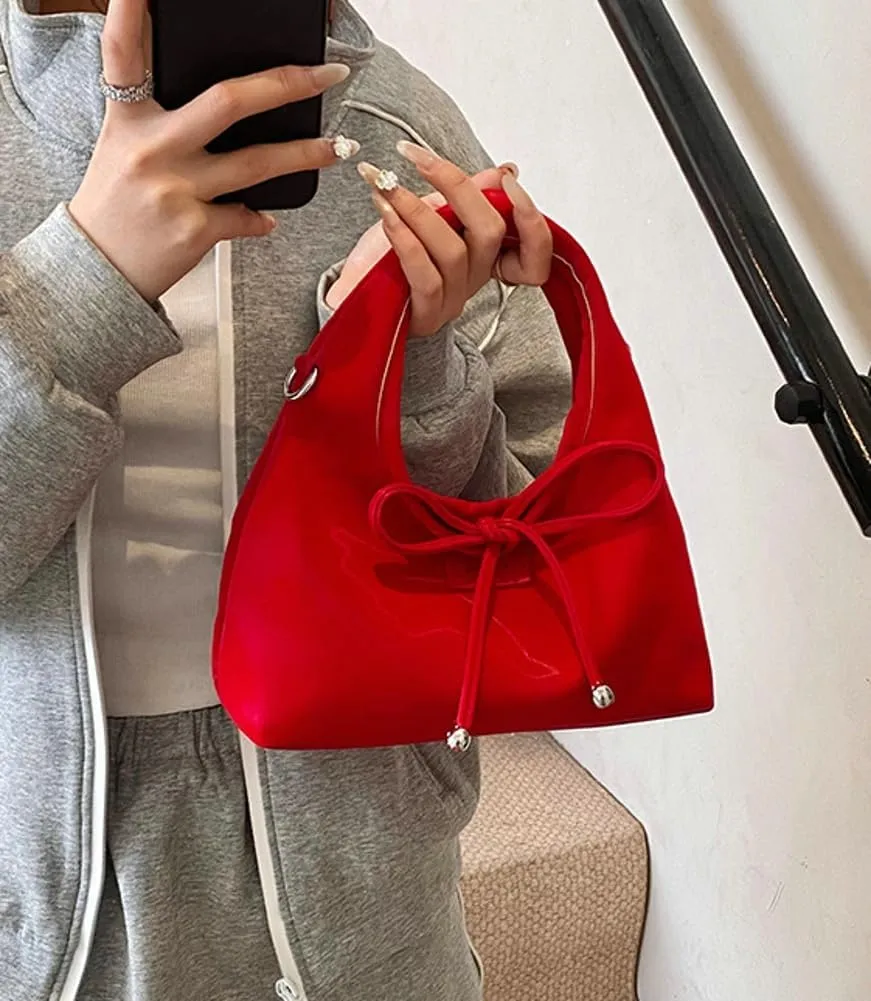 Trendy Crossbody Purse for Women Top-handle Handbags Satchel Bag PU Leather Shoulder Bag