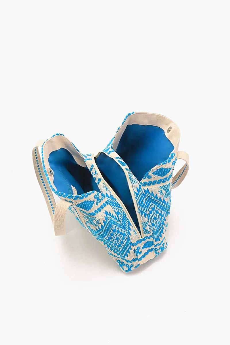 Wanderlust Evil Eye Tote