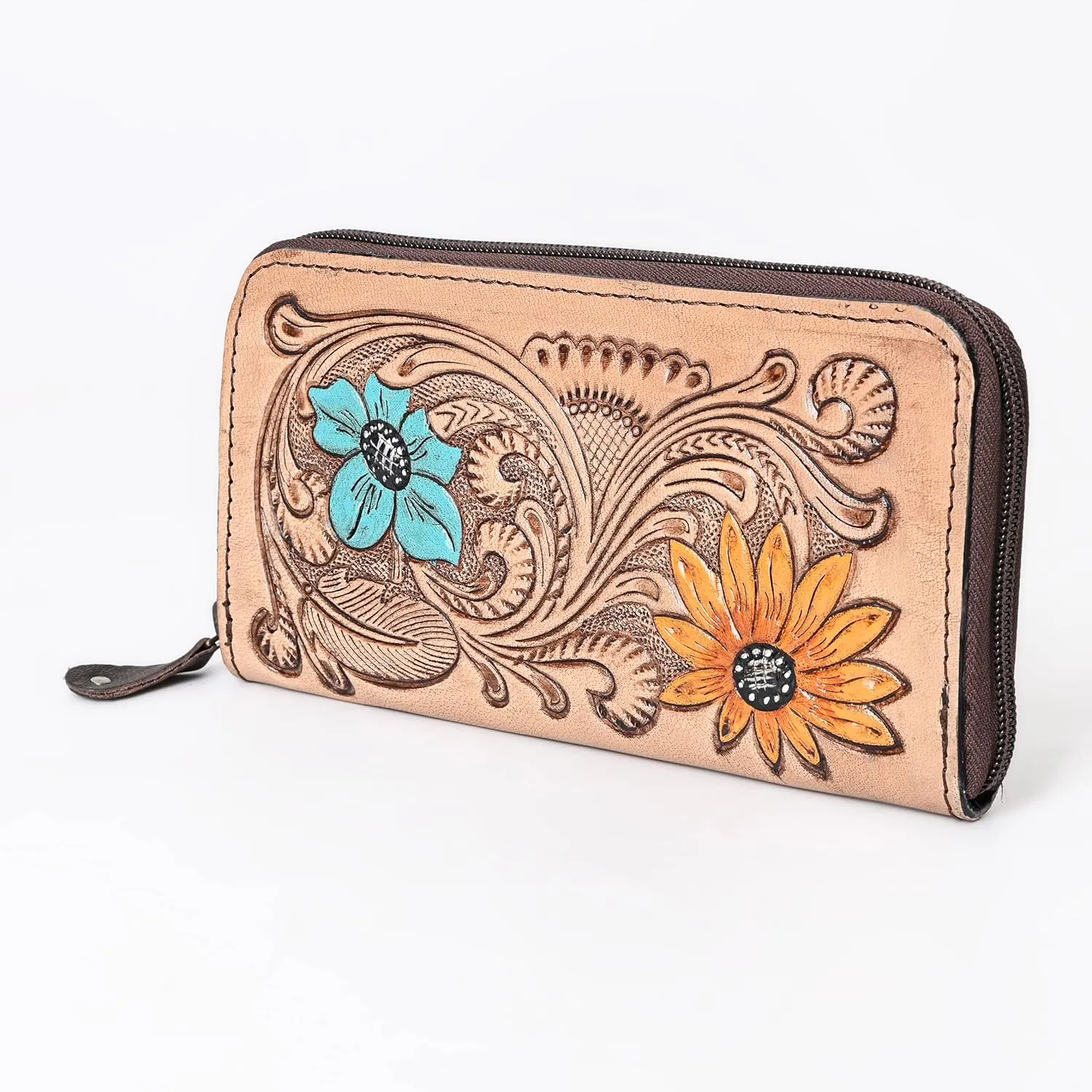 Western strict ChicTooled Handmade Bifold Wallet