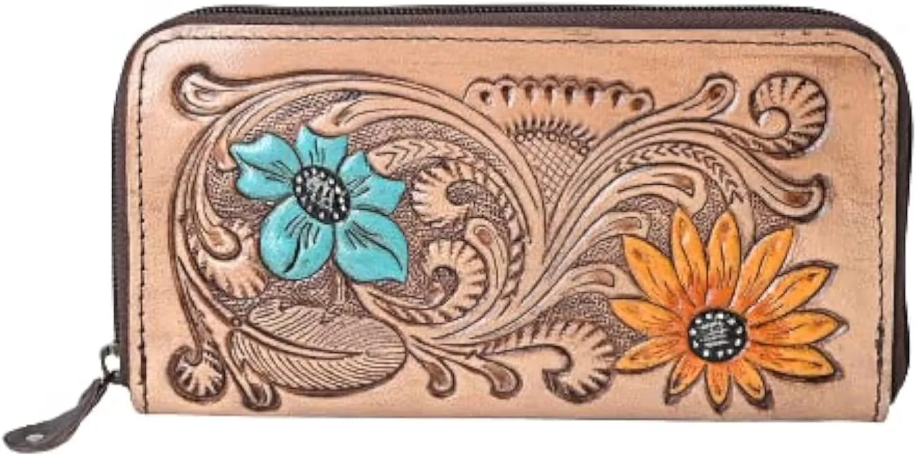Western strict ChicTooled Handmade Bifold Wallet