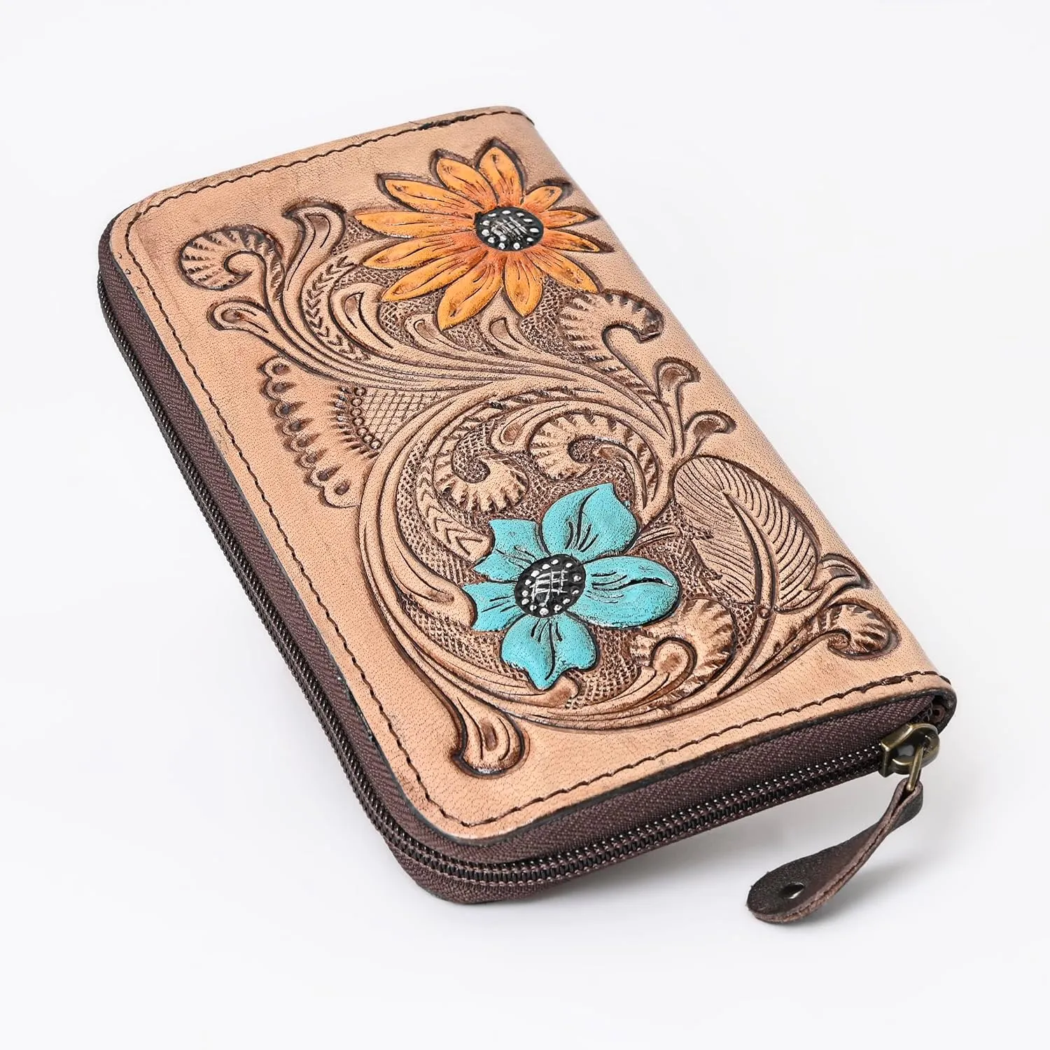 Western strict ChicTooled Handmade Bifold Wallet
