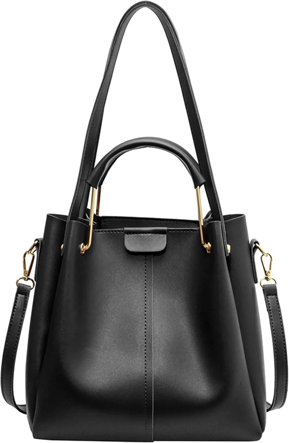 Women Metal Short Handl Bucket Handbags Small Women Handbags Ladies Shoulder Crosssbody Bags