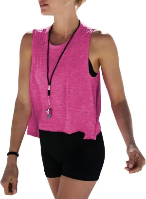 Women Workout Tank Tops Sleeveless Loose Athletic Yoga Running Gym Vest Asymmetrical Flowy Shirts
