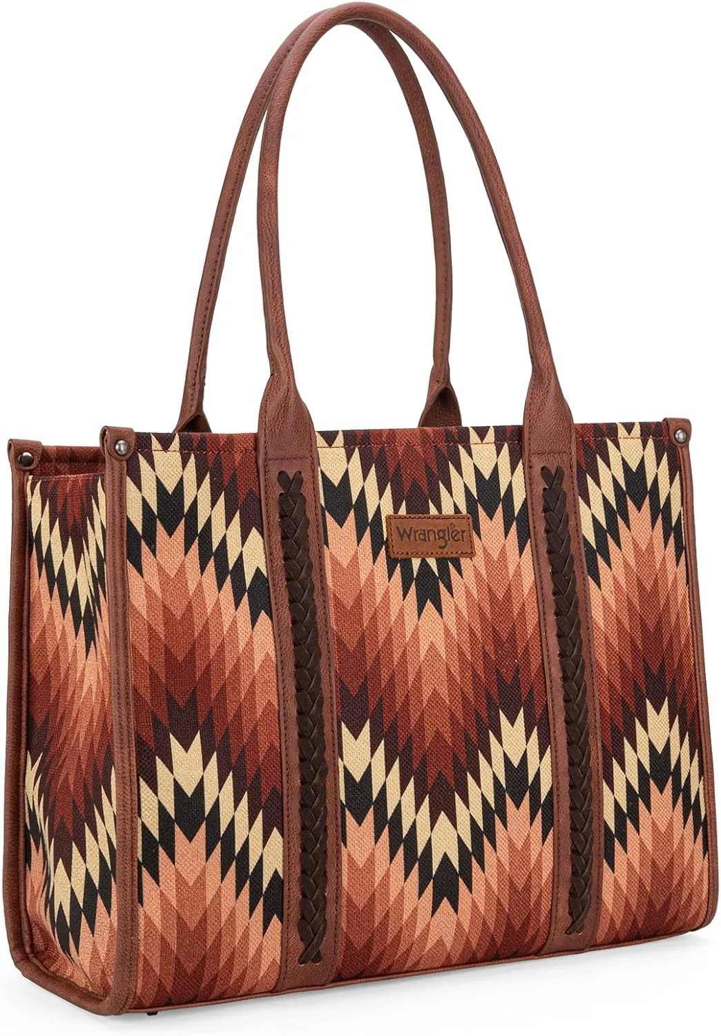 Wrangler Aztec Tote Bag for Women Western Top Handle Handbags and Purses