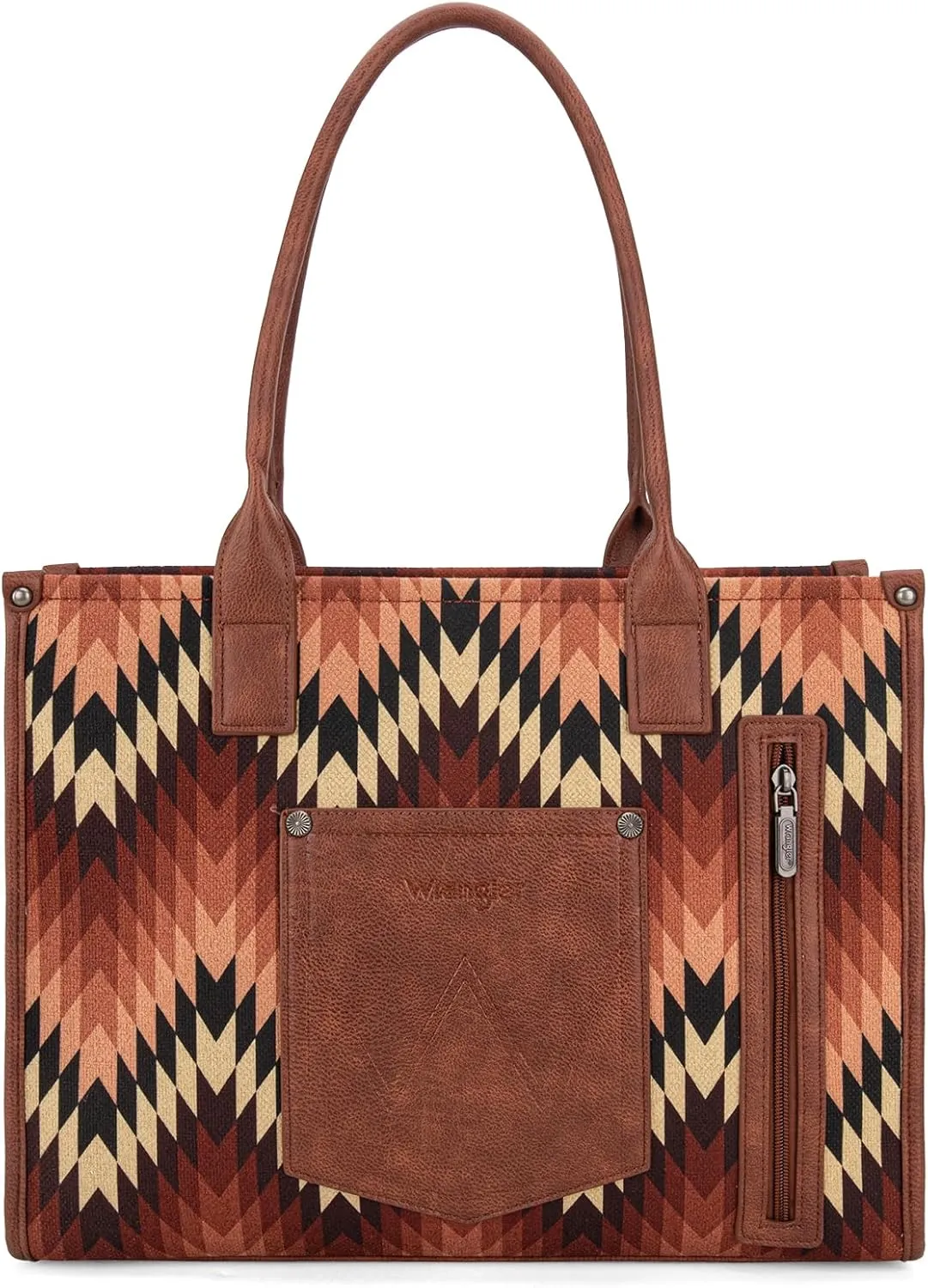Wrangler Aztec Tote Bag for Women Western Top Handle Handbags and Purses