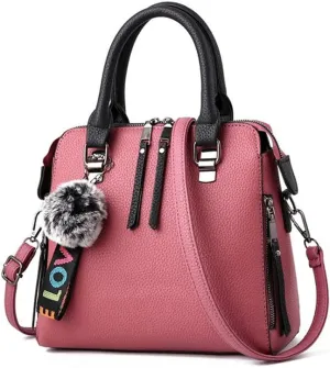 YAQUNICER Small Top-Handle Handbags Hobo Clutch Satchel for Women Purse Faux Leather Shoulder Crossbody Bag