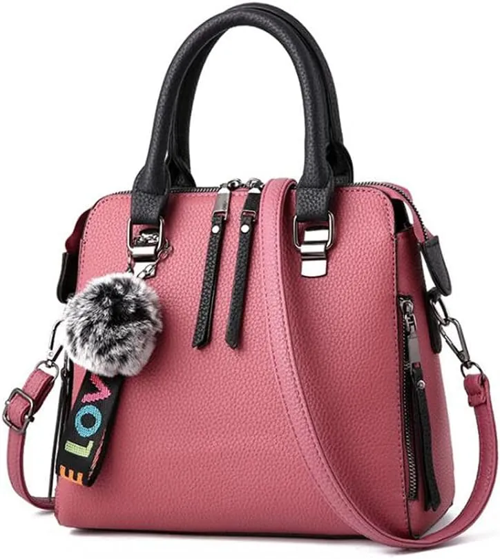 YAQUNICER Small Top-Handle Handbags Hobo Clutch Satchel for Women Purse Faux Leather Shoulder Crossbody Bag